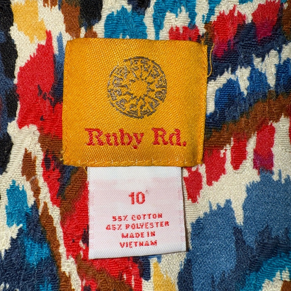 Ruby Rd. Colorful Paisley Print Jacket - Picture 4 of 8